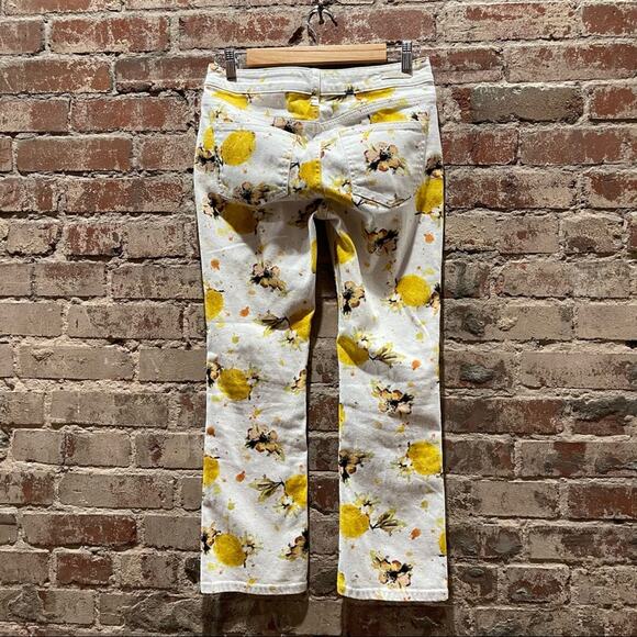 Anthropologie Pilcro Lemon High-Rise Cropped Bootcut Jean Size 26 - Picture 8 of 12
